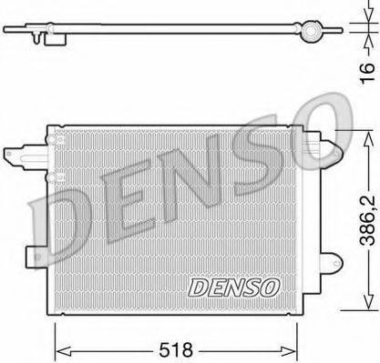 DENSO DCN02005 Конденсатор кондиционера