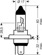 Лампа накаливания OSRAM 64193XR-02B
