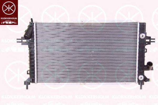 KLOKKERHOLM 5063302460 Радиатор (охлаждение двигателя)
