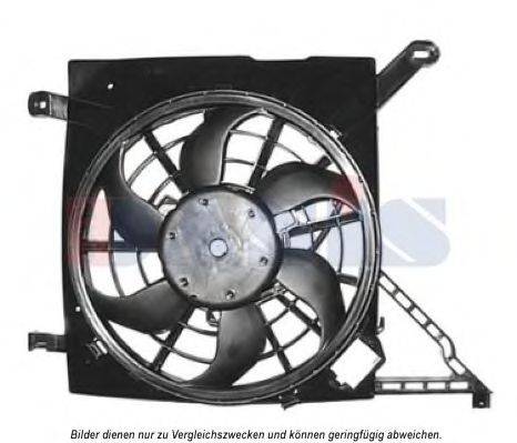 Вентилятор (охлаждение двигателя) AKS DASIS 158073N