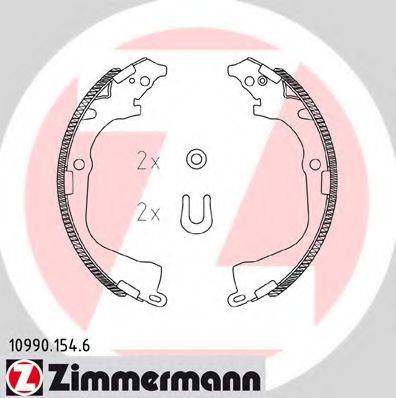 Колодки (барабанный тормоз) ZIMMERMANN 109901546