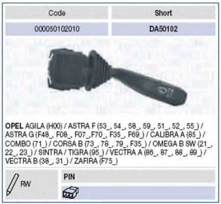MAGNETI MARELLI 000050102010 Выключатель на колонке рулевого управления