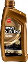 Моторное масло синтетическое ENEOS SUSTINA 5W-30 (1Lx12)