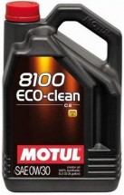 Масло моторное синтетическое 8100 Eco-clean 0W-30 5л