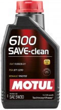Масло моторное Technosynthese 6100 Save-clean SAE 5W30 (1L)