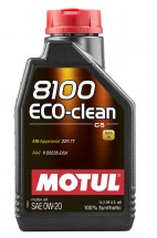 Масло моторное синтетическое 8100 Eco-clean SAE 0W20 (1L)