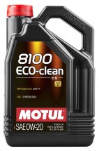 Масло моторное синтетическое 8100 Eco-clean SAE 0W20 (5L)