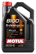 Масло моторное синтетическое 8100 X-clean gen2 5W40 (5L)