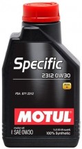 Масло моторное синтетическое Specific 2312 SAE 0W30 (1L)